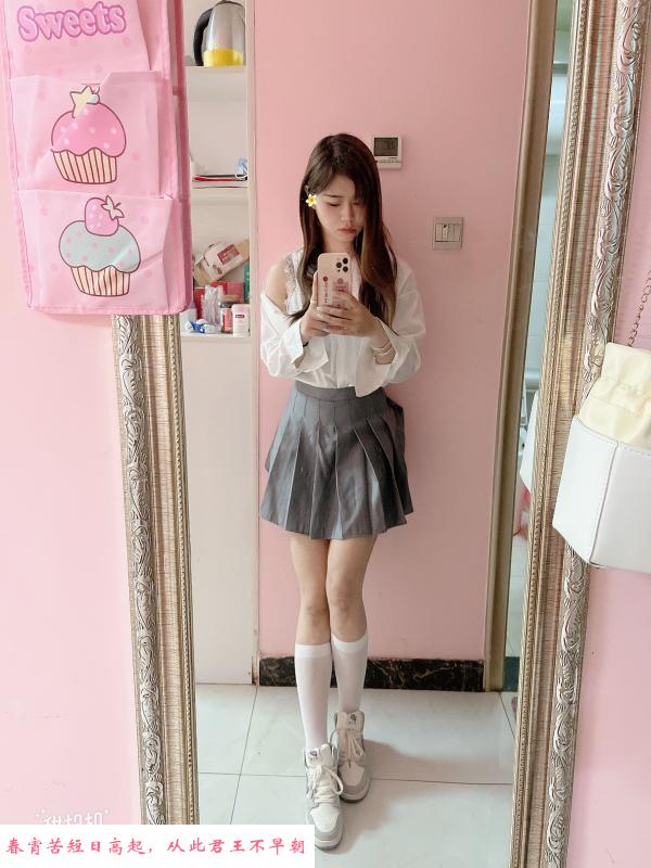 高新学生装身材控小丽 第2张